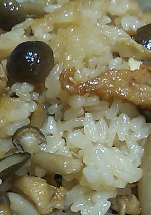 余った鶏皮が変身！香ばしい炊き込みごはん-レシピのメイン写真