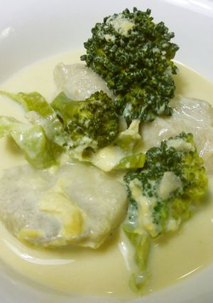 里芋とブロコリーの豆乳和風スープ-レシピのメイン写真