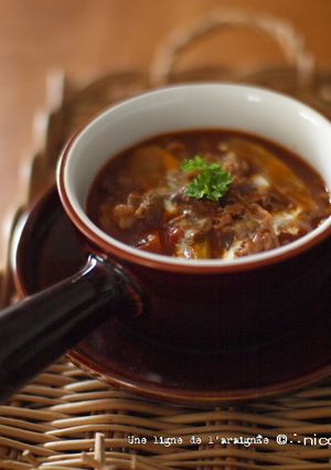 セロリたっぷり、ハッシュドビーフ。-レシピのメイン写真