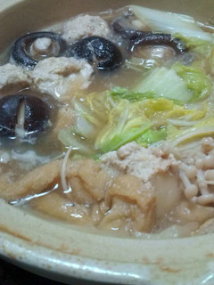 お鍋に★鶏つくね-レシピのメイン写真