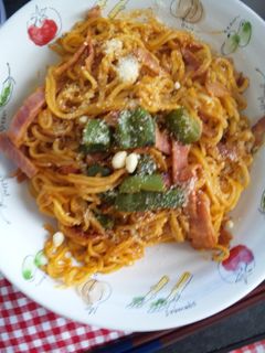時間短縮★焼きそば麺でナポリタン-レシピのメイン写真
