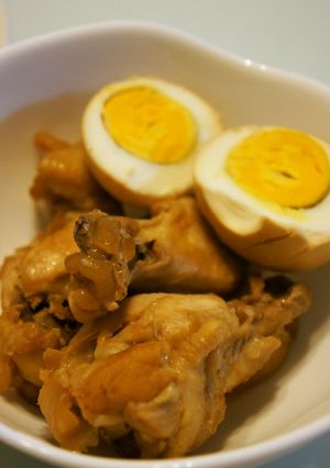 ★圧力鍋でとろり鶏手羽元のさっぱり煮★-レシピのメイン写真