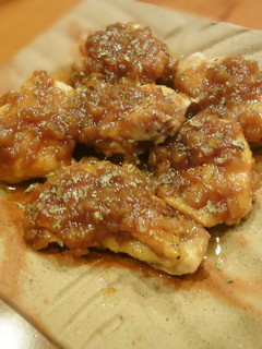 チキンのパリパリ焼きオニソテソースがけ-レシピのメイン写真