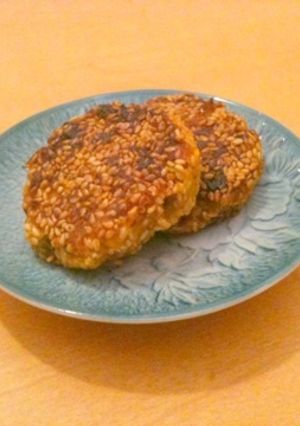 南瓜の胡麻団子-レシピのメイン写真