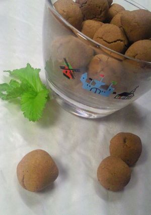 さくっホロっ!黄粉ボーロ-レシピのメイン写真