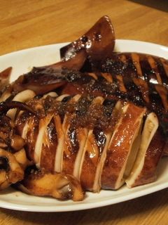 イカのしょう油漬け焼き-レシピのメイン写真