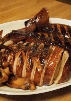 イカのしょう油漬け焼き-レシピのメイン写真