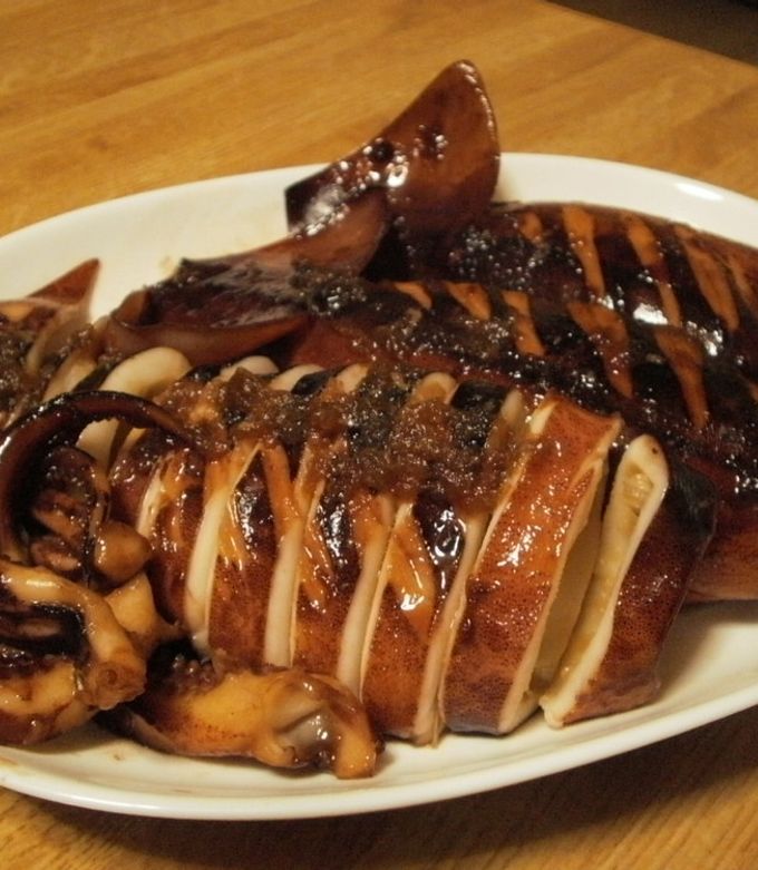 イカのしょう油漬け焼き-レシピのメイン写真