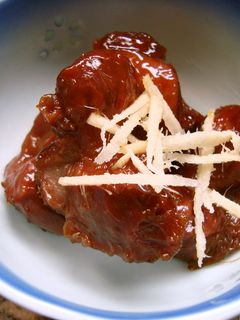 砂ぎもの柔らか~い甘辛煮-レシピのメイン写真