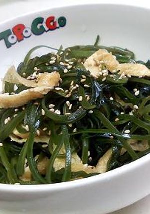 生切り昆布のごま風味炒め-レシピのメイン写真