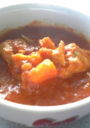 鶏ときのこのトマト煮-レシピのメイン写真
