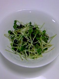 ☆簡単☆かいわれ大根の海苔おかか和え-レシピのメイン写真