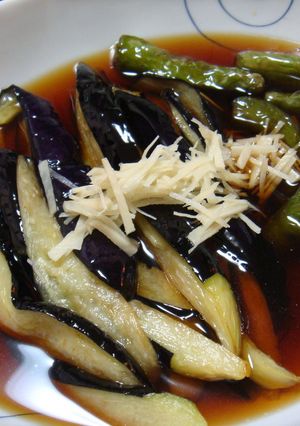 茄子の揚げ浸し-レシピのメイン写真