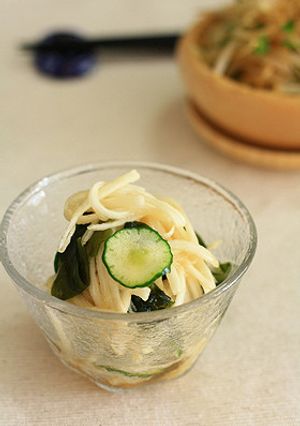 きゅうり・わかめ・長芋の酢のもの-レシピのメイン写真