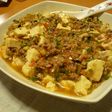 野菜たっぷりの麻婆豆腐