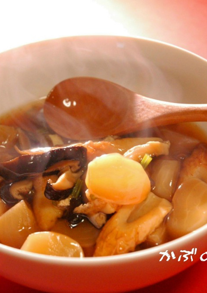 節約食材で♪【簡単】かぶのとろ～り煮物★-レシピのメイン写真