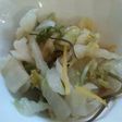 手抜き白菜のお新香