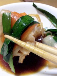 お鍋に♪大根とにんじんのしゃぶしゃぶ風!-レシピのメイン写真
