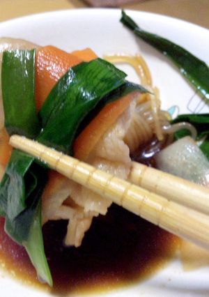 お鍋に♪大根とにんじんのしゃぶしゃぶ風！-レシピのメイン写真