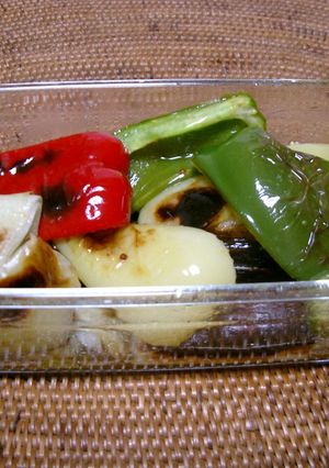 野菜のグリルマリネ❀粒マスタード風味-レシピのメイン写真