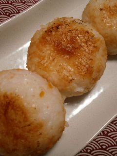 柚子味噌de焼きおにぎり♪-レシピのメイン写真