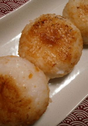 柚子味噌de焼きおにぎり♪-レシピのメイン写真