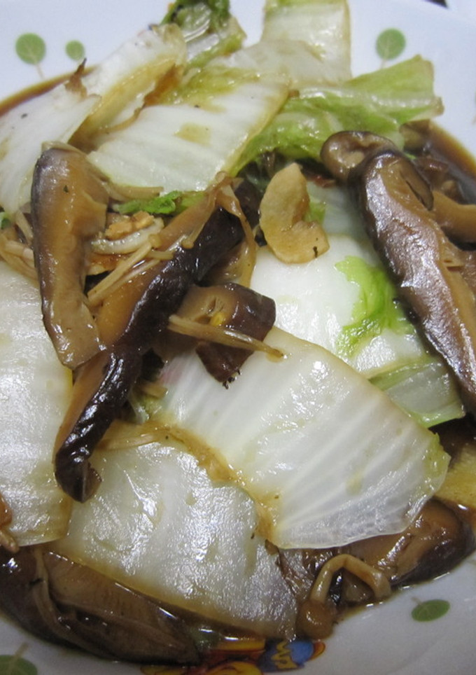 白菜と干し椎茸の中華炒め-レシピのメイン写真