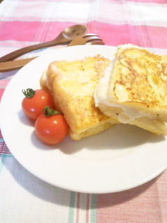 チーズとろ〜り♪はさんでフレンチトースト-レシピのメイン写真
