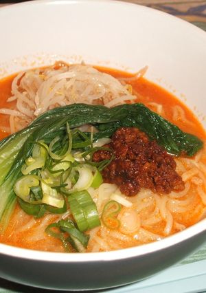 スープまで飲み干す！我が家自慢の坦々麺-レシピのメイン写真