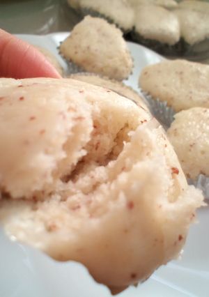 甘味料ゼロの甘酒米粉もちもち蒸しパン-レシピのメイン写真