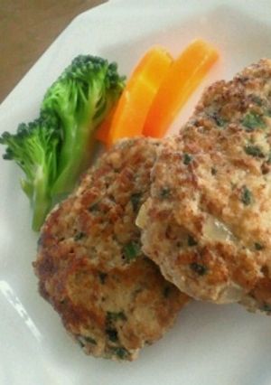 幼児食にも!野菜ハンバーグ-レシピのメイン写真