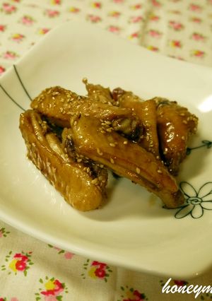 鶏手羽のこってりにんにく焼き-レシピのメイン写真