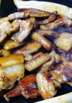 豚バラ照り焼き 生姜をきかせて-レシピのメイン写真
