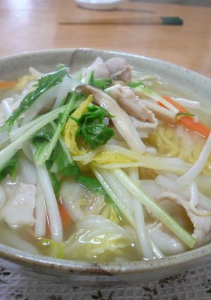 野菜たっぷり和風タン麺-レシピのメイン写真