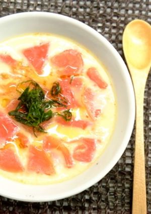 イタリアン!?なトマト茶碗蒸し-レシピのメイン写真
