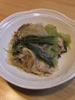 豚バラとちんげん菜煮-レシピのメイン写真