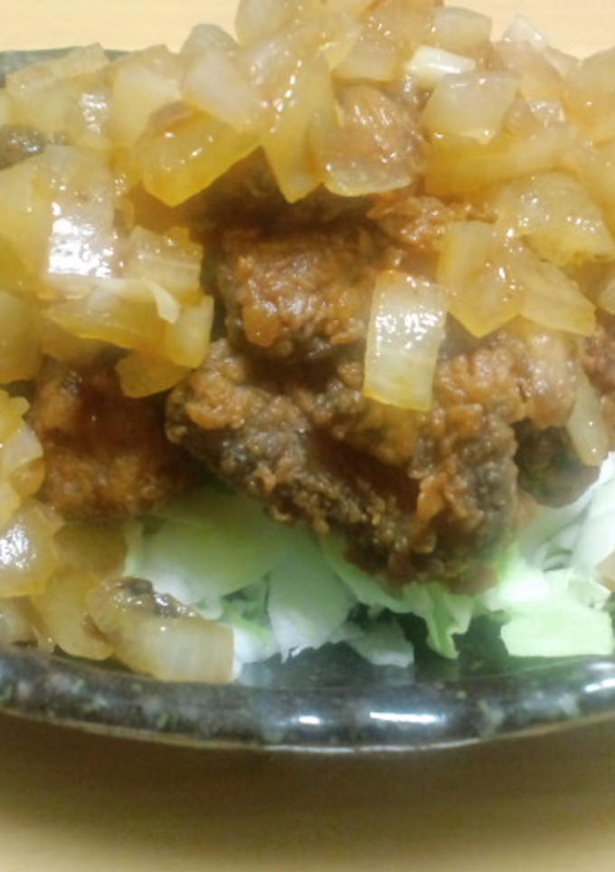 鶏からあげのネギソース-レシピのメイン写真