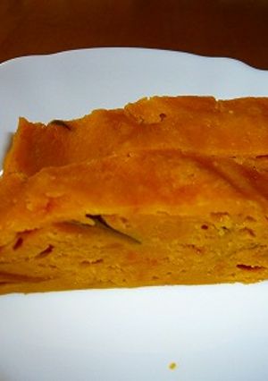 SSでつくる和風かぼちゃケーキ-レシピのメイン写真