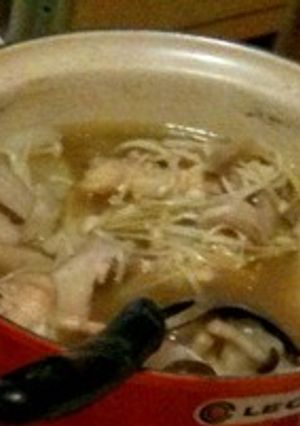 根菜と鶏のスープ-レシピのメイン写真
