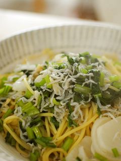 ♪かぶとじゃこのスパゲティ♪-レシピのメイン写真