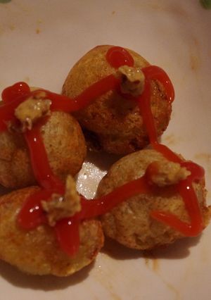 たこ焼き機で じゃがころ-レシピのメイン写真