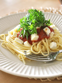 トマトとモツァレラのパスタ-レシピのメイン写真