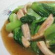 いかと青梗菜の炒め物