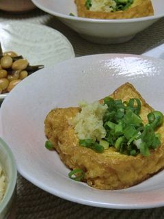 カリカリ厚揚げの生姜醤油♪-レシピのメイン写真