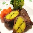お弁当に♬のり塩ポテトの牛肉巻き❤