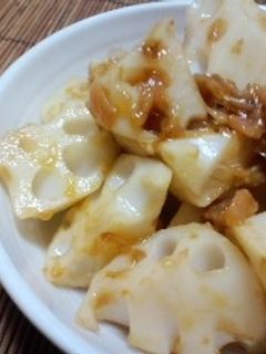 さっぱりシャキシャキレンコンの梅肉和え。-レシピのメイン写真
