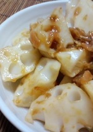 さっぱりシャキシャキレンコンの梅肉和え。-レシピのメイン写真