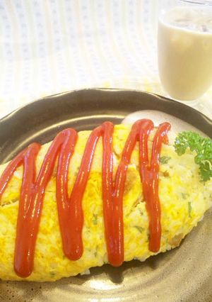 オムレツライス-レシピのメイン写真