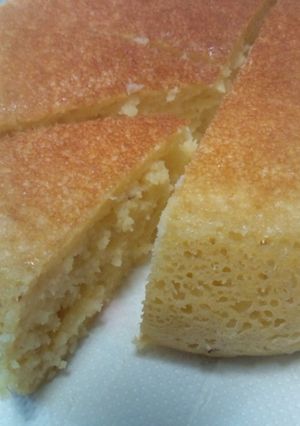 炊飯器でお豆腐ケーキ-レシピのメイン写真