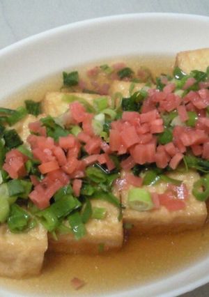 レンジで簡単絶品揚げだし豆腐-レシピのメイン写真